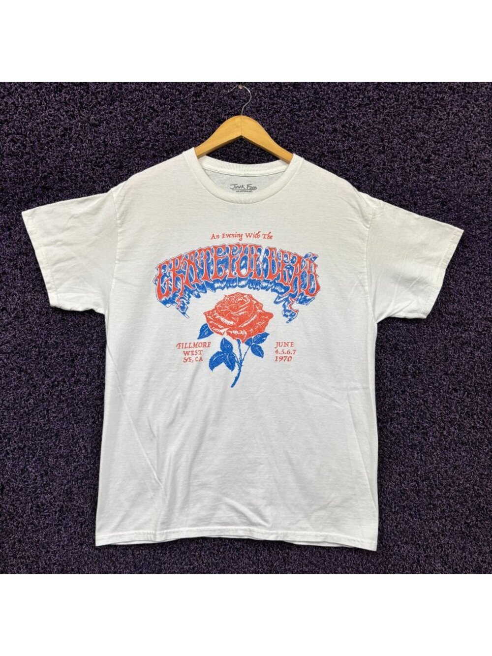 Grateful Dead Rose at The Filmore T-Shirt Size Medium